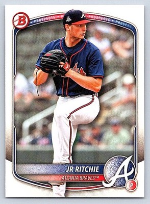 JR RITCHIE  BRAVES 2025 BOWMAN DRAFT #BD-199