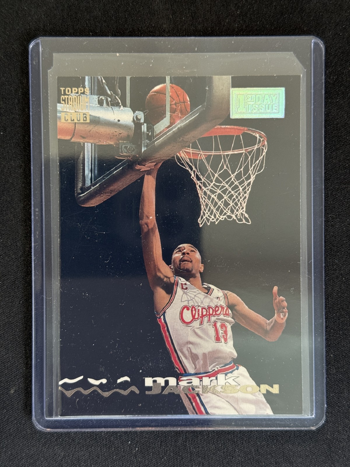 1993-94 Stadium Club #26 Mark Jackson First Day Issue