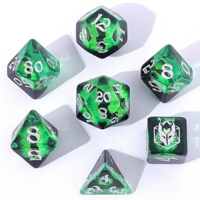 HYO0332 Hymgho Premium Gaming 7-set Wyrmforged: Dragon Eye Green