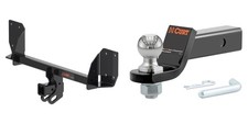 Curt Trailer Hitch Tow Kit 2in Receiver 2in Ball Mount Pin Clip - 13484 Curt Trailer Hitch Tow Kit 2in Receiver 2in Ball Mount Pin Clip - 13484