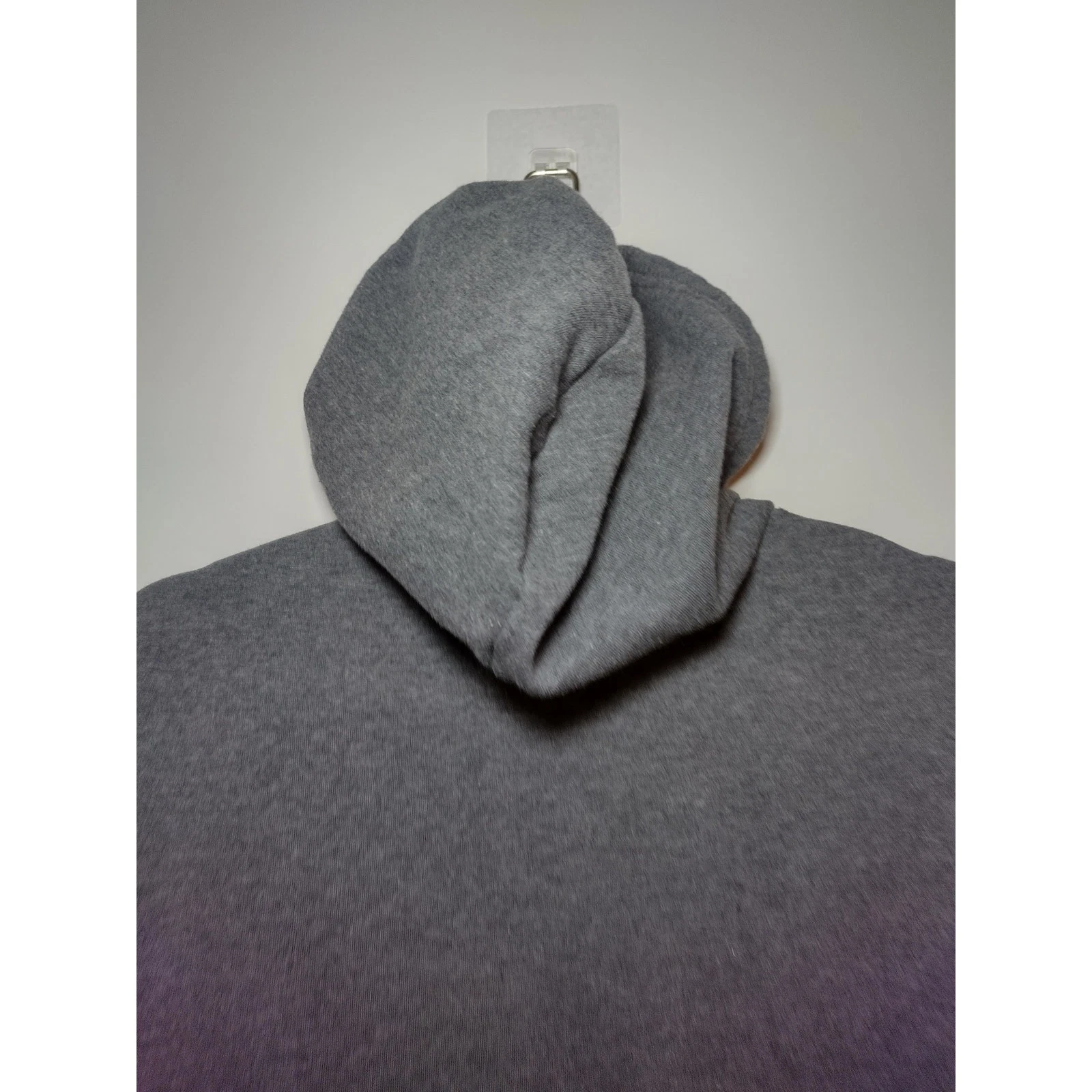 VETEMENTS Knights Apparel Felpa Uomo UNC Pile Felpa con Cappuccio Tasca Pullover Anteriore Grigio S