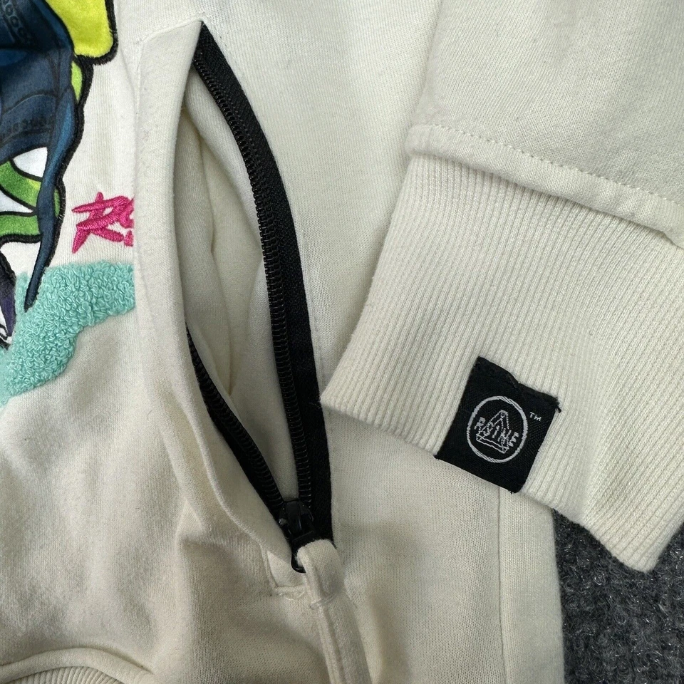 Ransom 连帽衫成人白色小号 RS1NE 20 英寸 x 25 英寸 — 第 4/4 张图片