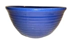 Vtg. Bauer Pottery Ring Ware Cobalt #24 Inside Ring Mixing Bowl Rare 1930s/1940s