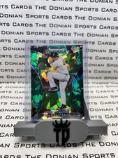 2019 Panini Prizm Draft Picks Green Ice Prizm /18 Matt Canterino #42