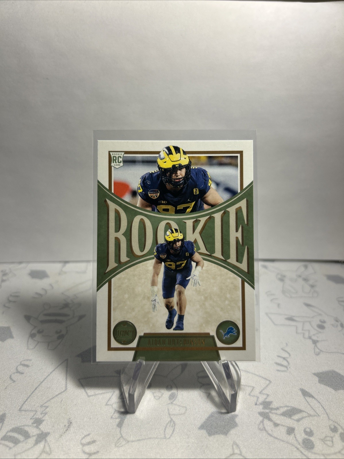 2022 Legacy Football Aidan Hutchinson #148 Base Rookie RC