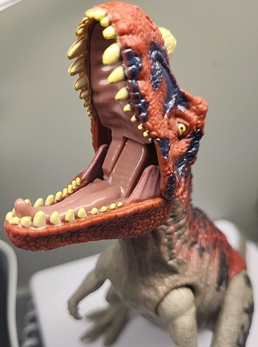 Jurassic World Ceratosaurus Camp Cretaceous Dino Escape Roar Attack Figure Roars - Afbeelding 4 van 16
