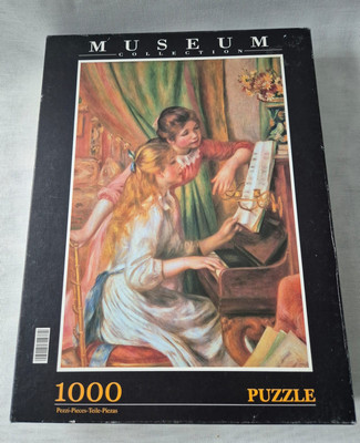 Clementoni 1000 Teile Puzzle Renoir: Junge Mädchen im Klaviermuseum Col.