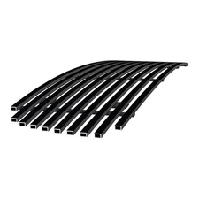 Fits 98-12 Ford Victoria Honeycomb Upper Stainless Black Billet Grill Insert