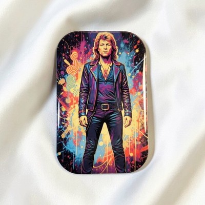 Jon Bon Jovi Kühlschrankmagnet Rock Legende Pop Art Retro Deko