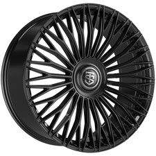 Tis 507b 22x9 5x1155x120 15mm Gloss Black Wheel Rim 22 Inch