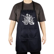 Octopus Chef Aprons Funny Cooking Gift for Chefs Butchers Kitchen Workers