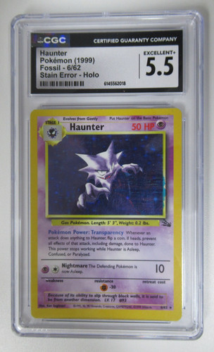 Haunter (Unlimited) graded CGC 5.5 for sale on eBay