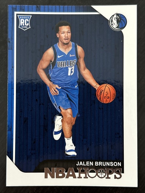 2018-19 Panini Hoops, Jalen Brunson RC, Card #243