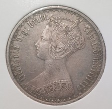 1875 Florin Victoria  High Grade