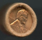 1958 D Lincoln Cent OBW Original Bank Wrap Unc. Roll * No Reserve *