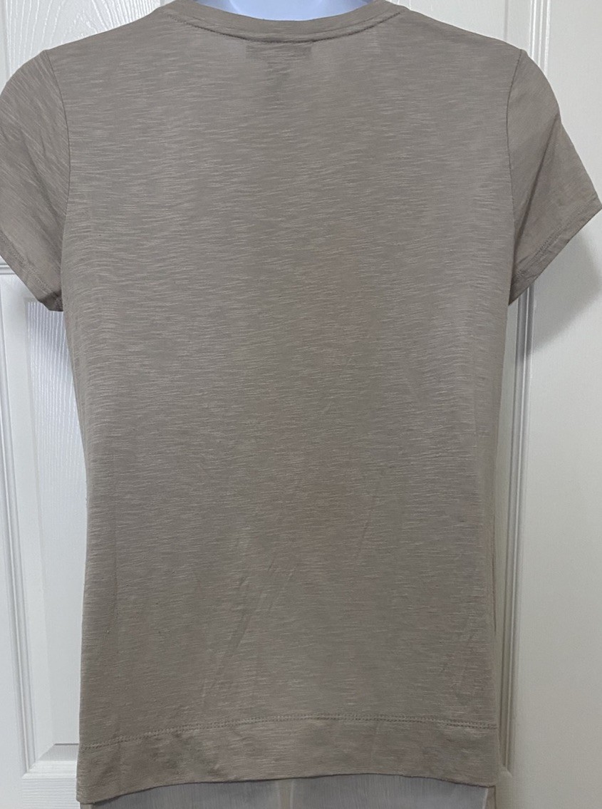 Cutest Top By Style & Co. Sz Large Boho Princess Cap Sleeve Shirt Blouse L