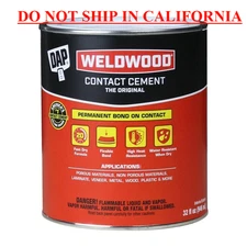Weldwood Original Contact Cement - Interior and Exterior Application 32 fl oz.