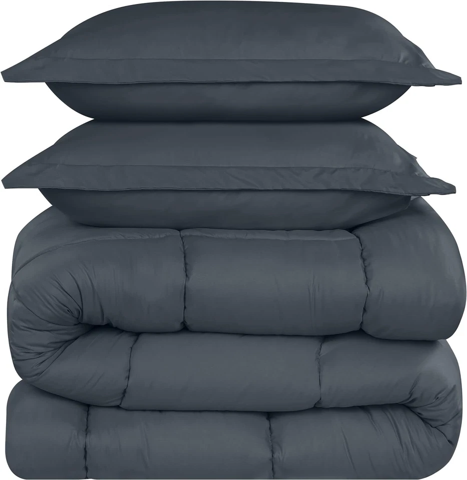 Juego de edredón Utopia Bedding King/California King Size con 2 fundas de almohada - Foto 2 de 4