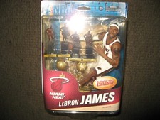 McFarlane LeBron James miami heat trophy Collector Club exclusive action figure