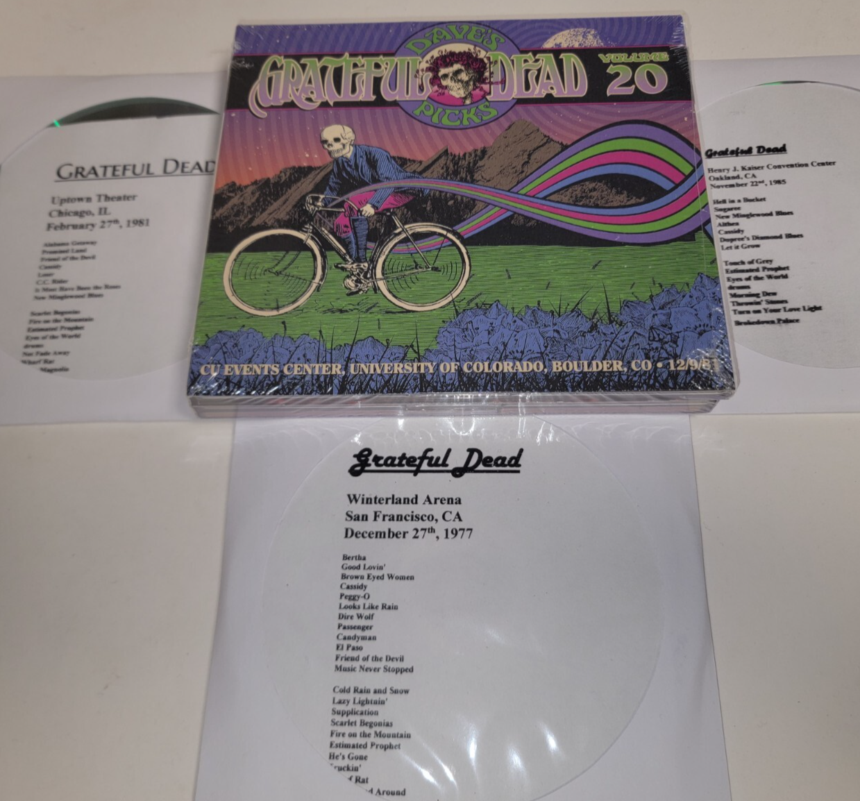 Grateful Dead Dave's Picks 20 Factory Sealed 1981 Boulder CO Live