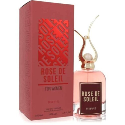 NEW RIIFFS ROSE DE SOLEIL EDP EAU DE PARFUM FOR WOMEN 100