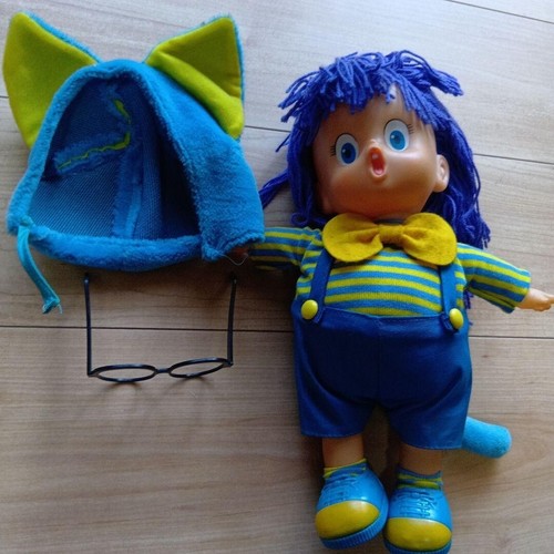 Dr. Slump Arale & Gacchan soft vinyl dolls Akira Toriyama Character Goods c719 - Picture 6 of 11