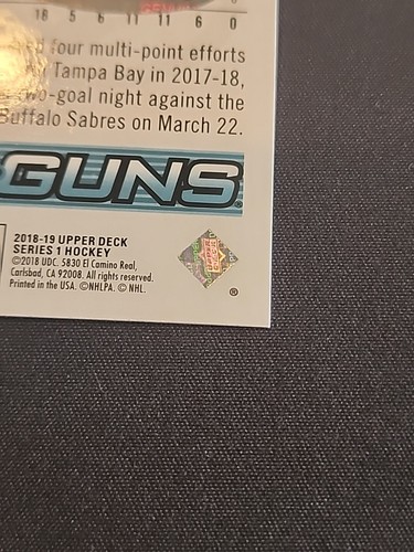 2018-19 Upper Deck #219 Anthony Cirelli Young Guns Buybacks Auto Gold Ink /25 - Picture 10 of 18