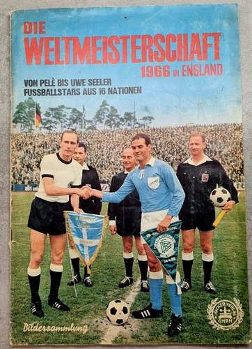 Sicker Football Album The 1966 World Cup In England Complete