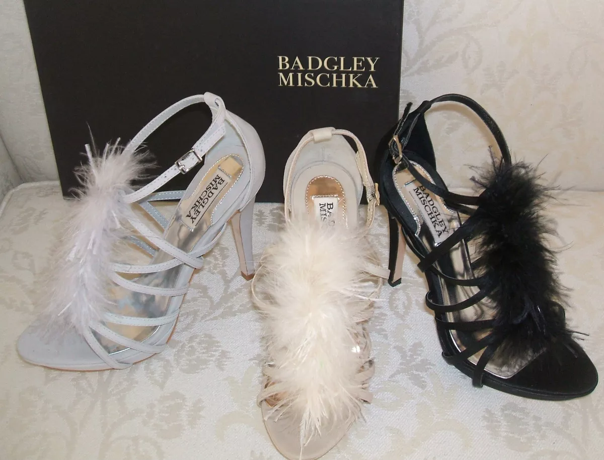 Badgley mischka shop black sandals