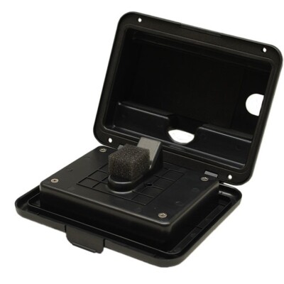 Jensen Boat Storage Compartment Box JSP20B | Black Plastic | eBay
