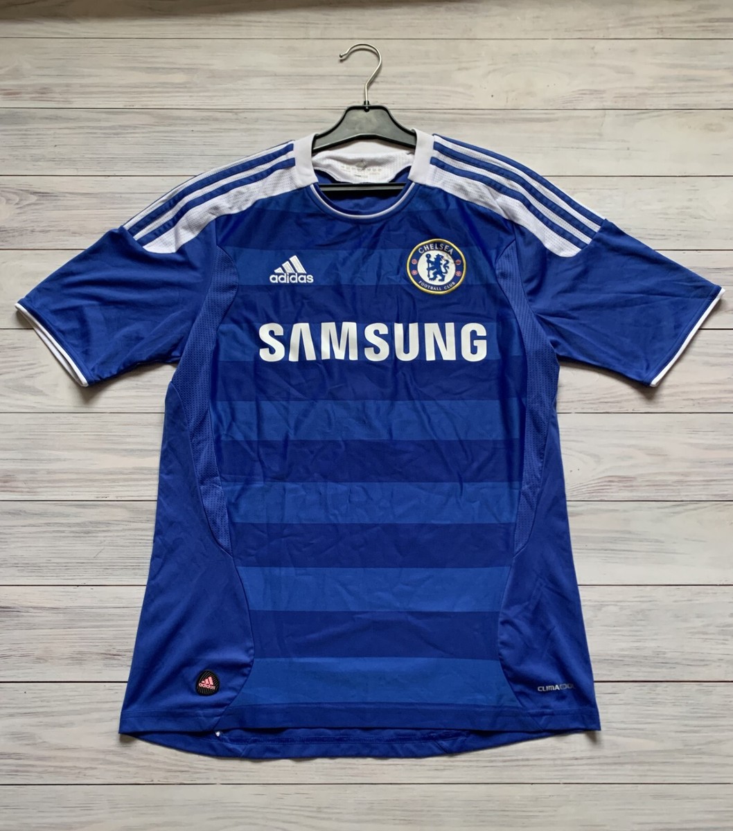 Chelsea 2011 - 2012 Home football shirt jersey Adidas size S