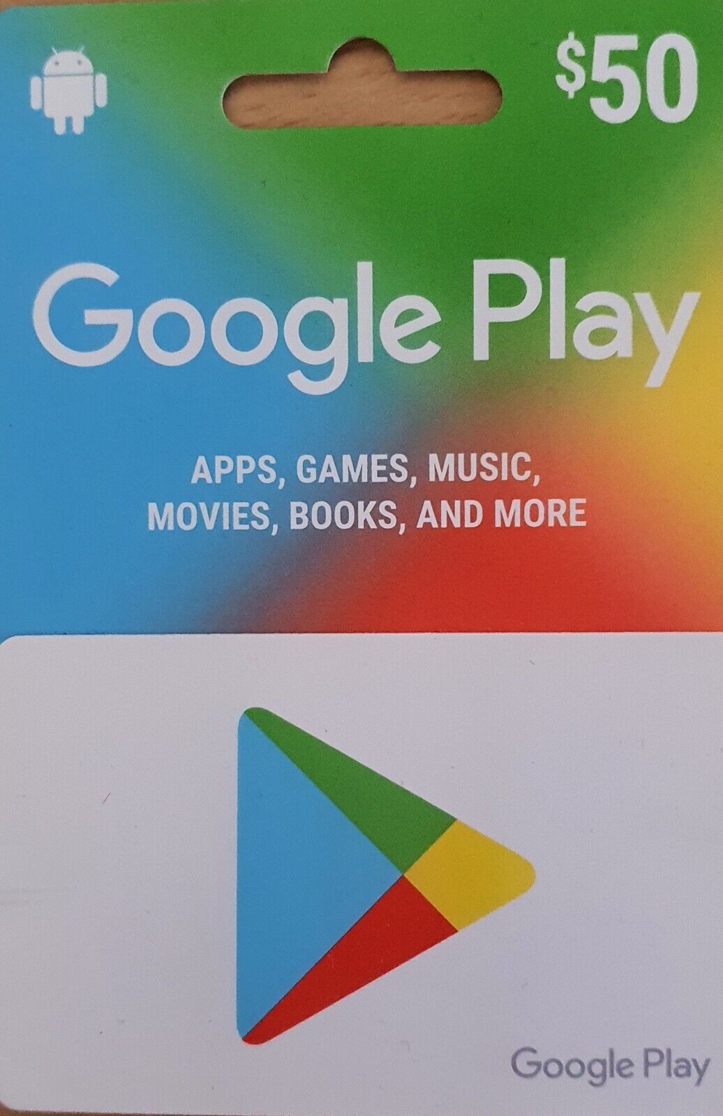 2 x $50 Australia Google Play Store Gift Card