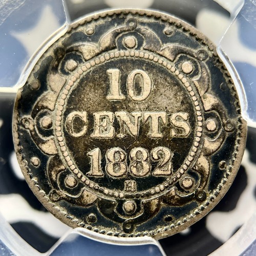 1882-H Newfoundland 10 Cents PCGS VF20 Lot#G9856 Silver! - Picture 4 of 4
