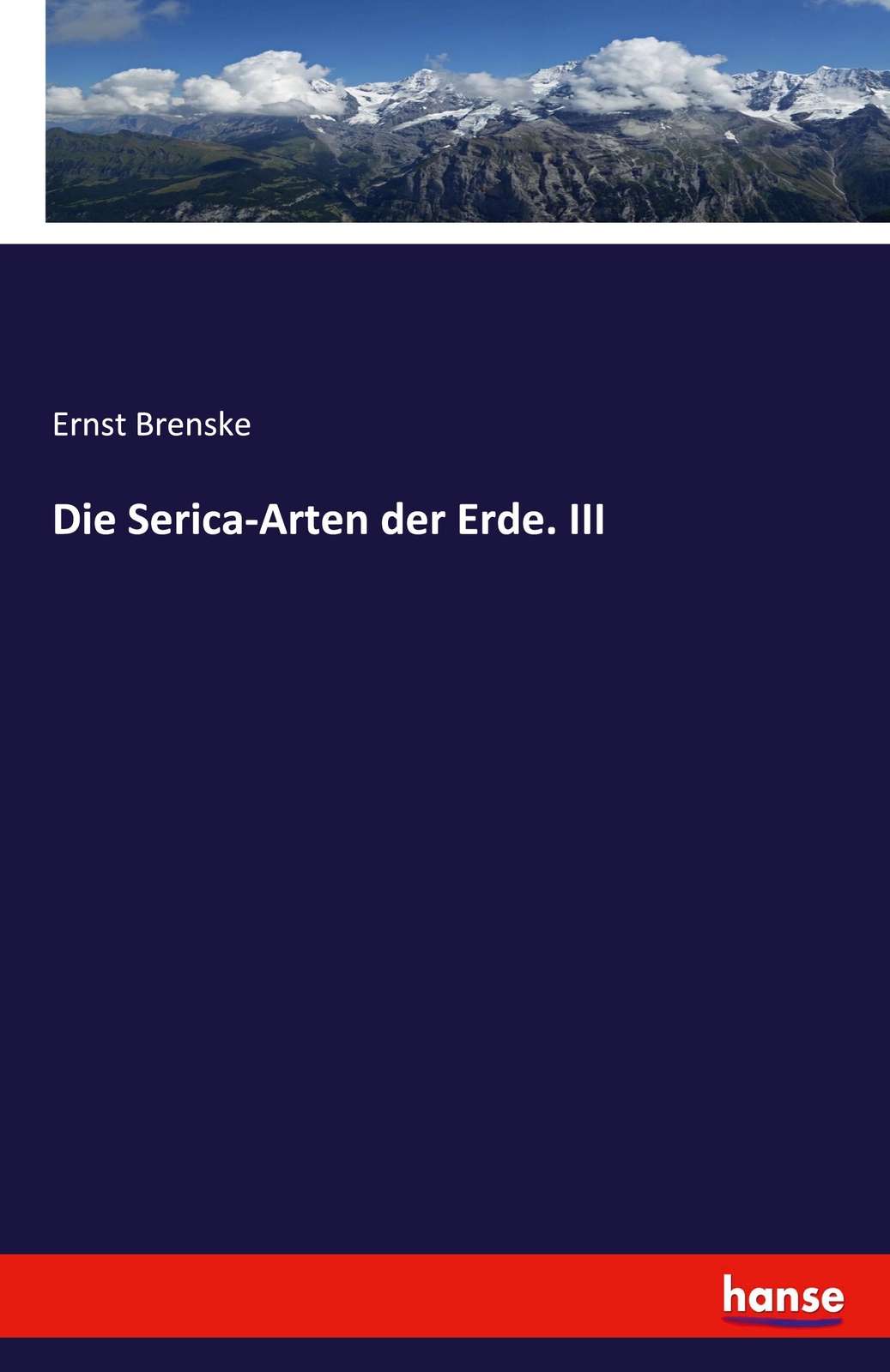 Die Serica-arten Der Erde. Iii | Buch | 9783337941581