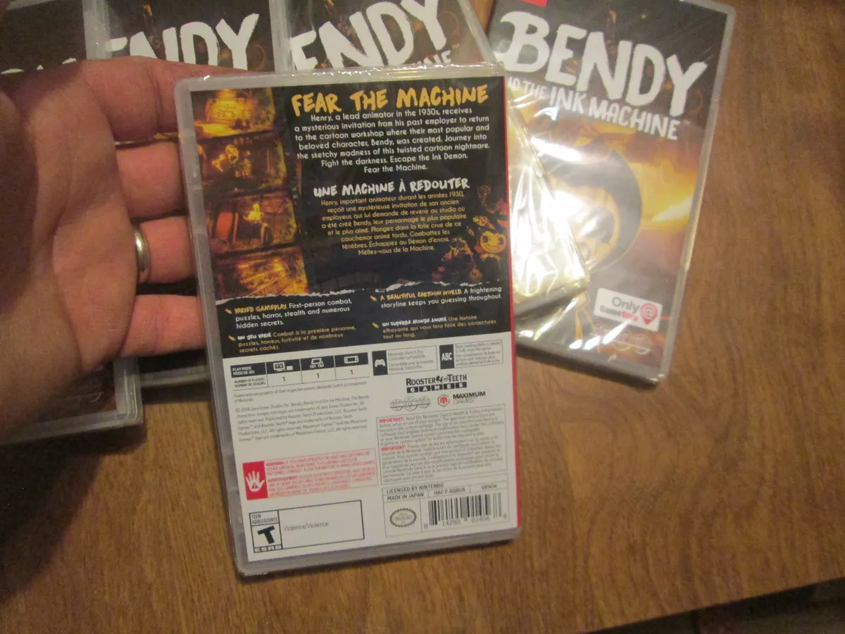 Bendy And The Ink Machine Available Exclusively At GameStop – NintendoSoup