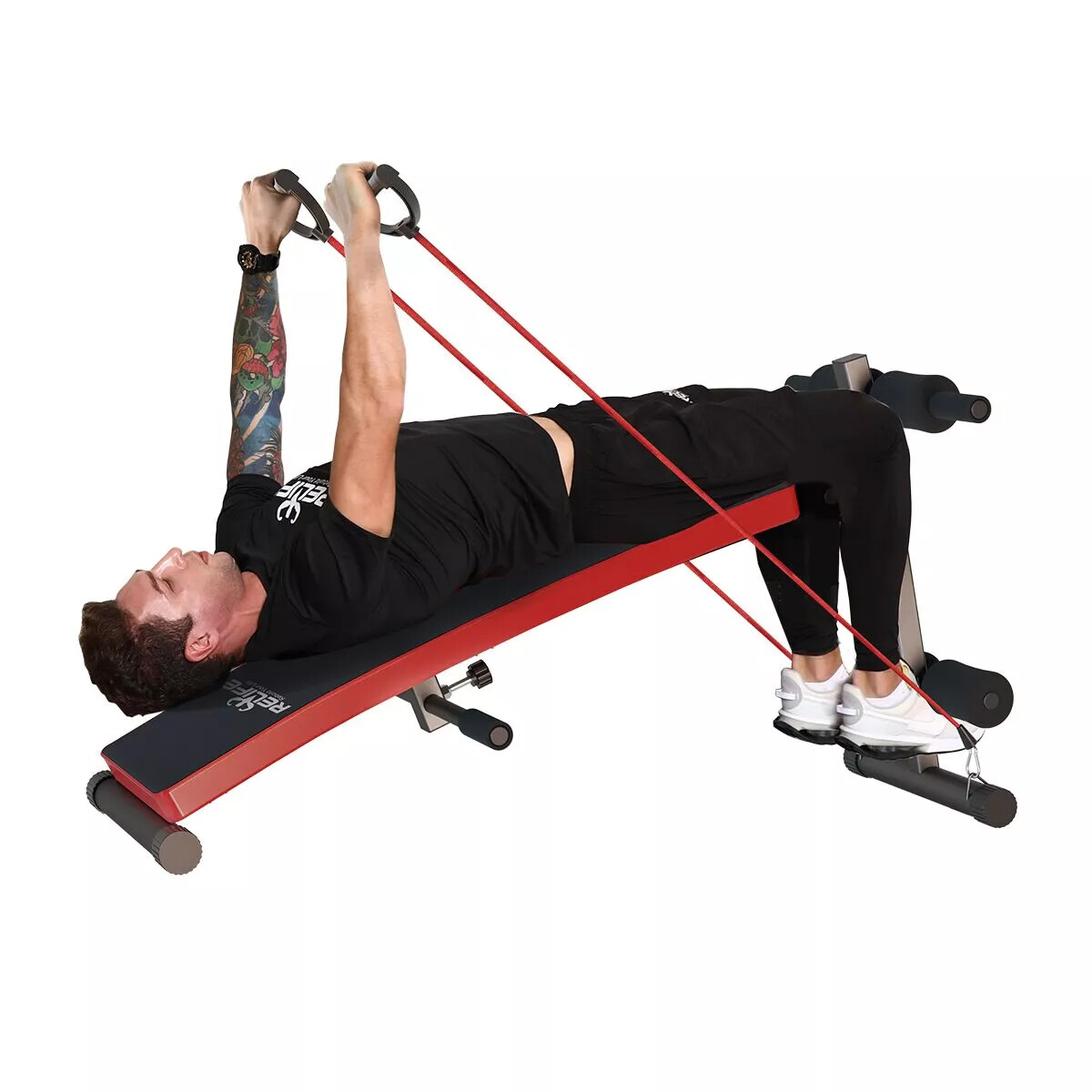 Adjustable Weight Bench Sit Up Bench Workout Slant Board Decline Ab