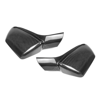 2pcs Real Hard Carbon Fiber Car Side Mirror Cover For Chevy Camaro 2016-2023