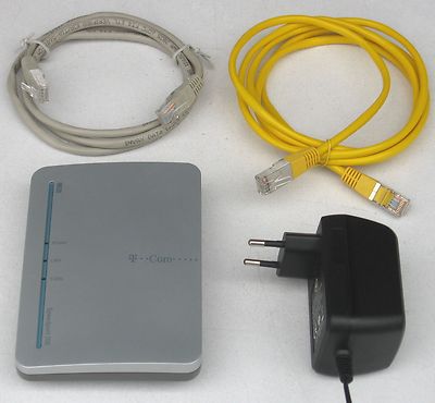 Telekom Speedport 200   DSL-Modem, ADSL 2+,DSL 16000,T-Home, mit allen Kabeln
