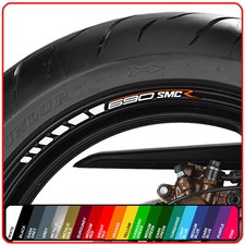 KTM 690 R smc wheel rim stickers decals -choice of 20 colours 
