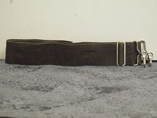 Very Nice 1970's Black Hippie Camera Strap A1856