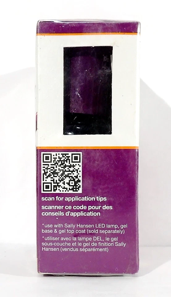 Lote de 6 Esmaltes de Uñas en Gel Sally Hansen Salón Paso 2 PÚRPURA PULIDO 252 SELLADO Foto 4 de 4
