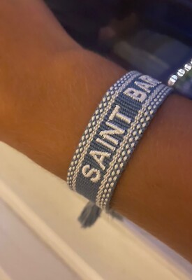 Saint Barth Bracelets (Pink, Light Blue, Dark Blue)