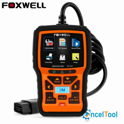 Foxwell NT301 Obd2 KFZ-Scanner Profession Elle Motor Prüfung Licht Code Leser