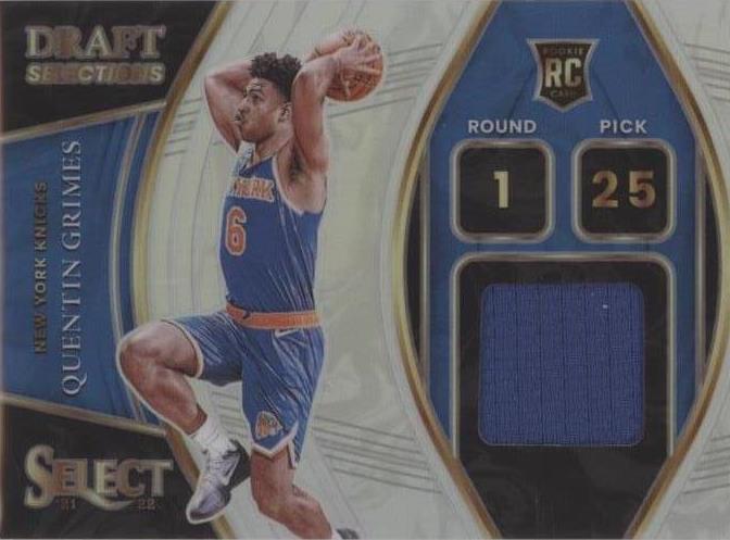 2021-22 Panini Select - Quentin Grimes #DS-QGR - 1 of 2