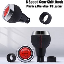 6 Speed Car Manual Gear Shift Knob Red Shifter For Mini Cooper R55 R56 R57 R58