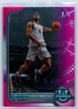 2021-22 Bowman Chrome University Pink #36 Tyrese Martin 1st Huskies