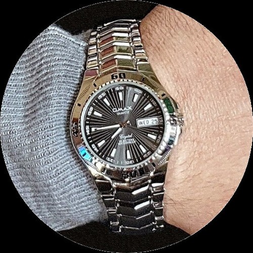 OMAX 5atm Acciaio Inox, Seiko Movt, Sportivo Giorno/Data Unisex Orologio DYB281 - Imagen 2 de 9
