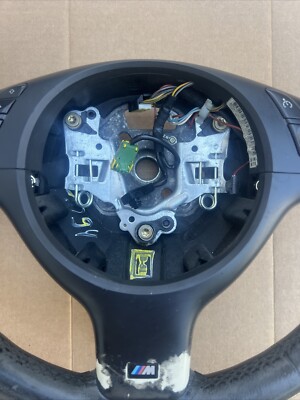 ハンドル STEERING WHEEL !!!M3 BMW OEM Custom Leather M Sport E46 M3 SMG ZCP steering wheel