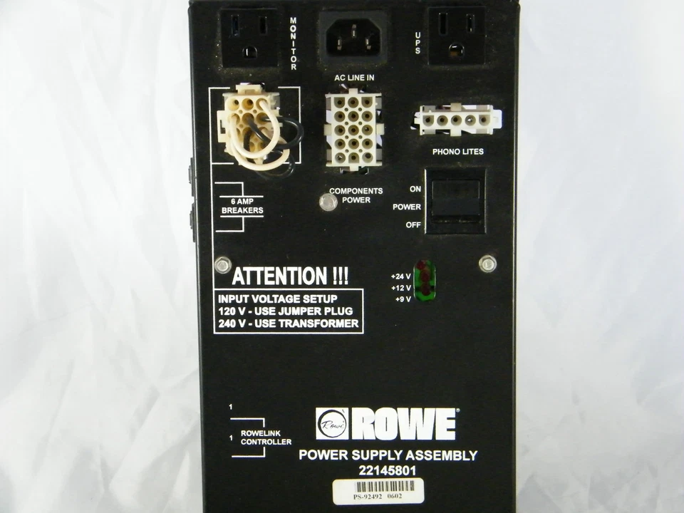 ROWE INTERNET JUKEBOX ~ POWER SUPPLY ASSEMBLY ~ PART NUMBER 22145801 - Image 2 of 4