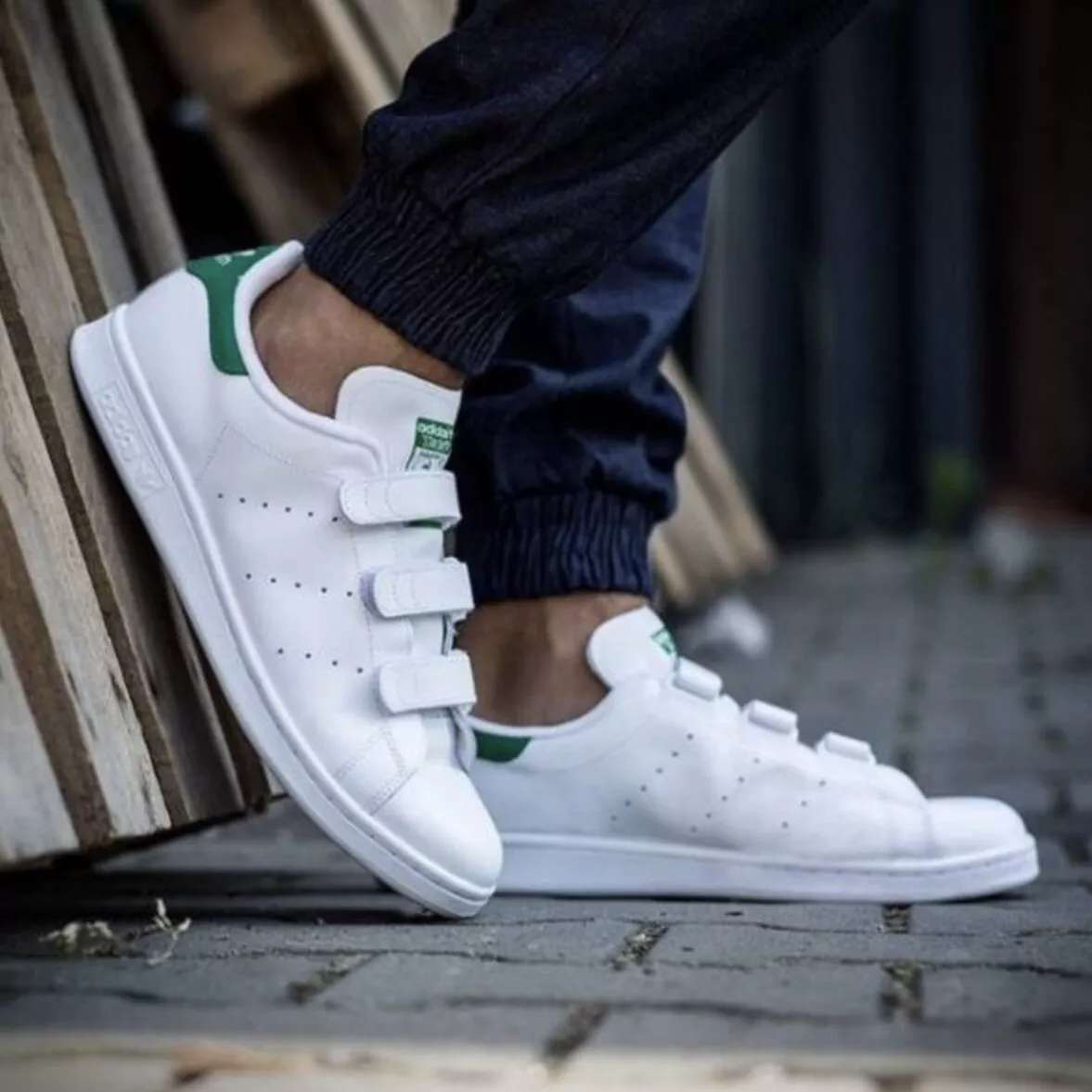 Adidas Originals Stan Smith CF Men's Size 13 Athletic Sneaker White Shoes #509